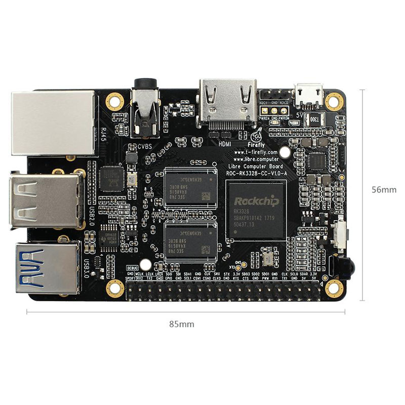 RK3328 SOC Embedded Board